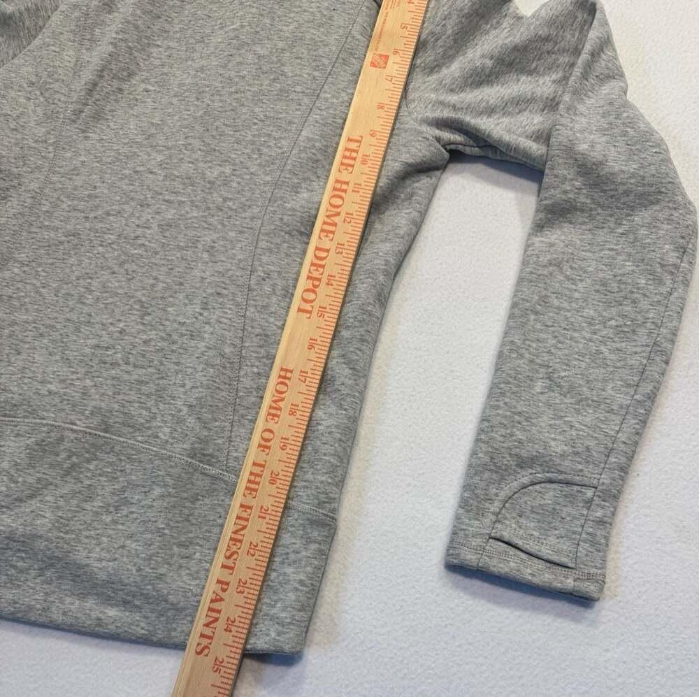 90 Degree by Reflex Women’s M Gray Fleece Lined Full Zip Hooded Jacket NWT - Picture 7 of 8